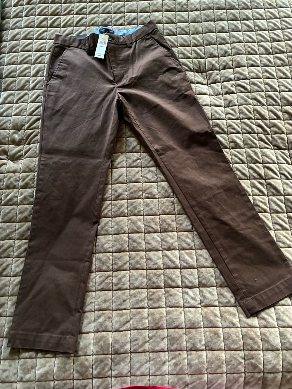 Banana Republic Men's Brown Stretch Chinos